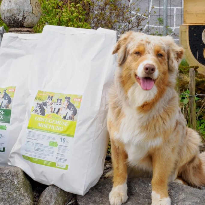 LuCano Kartoffelflocken für Hunde Hunde Flocken Mixer